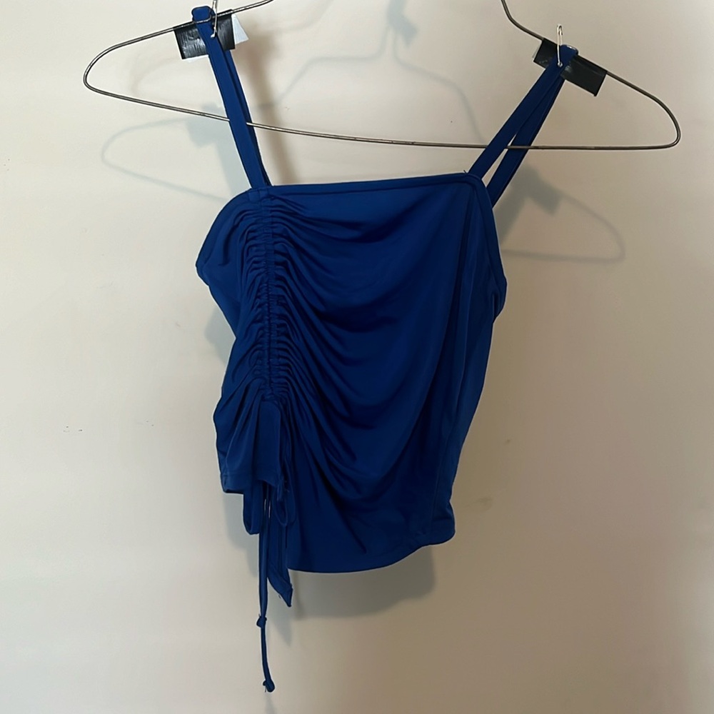 Blue urban outfitters crop top with synch